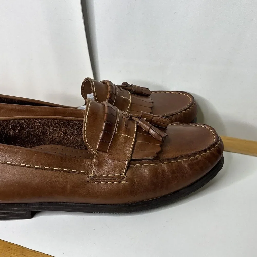 Giorgio Brutini Shoes Mens Size10M  Tassel Loafers Leather SlipOn